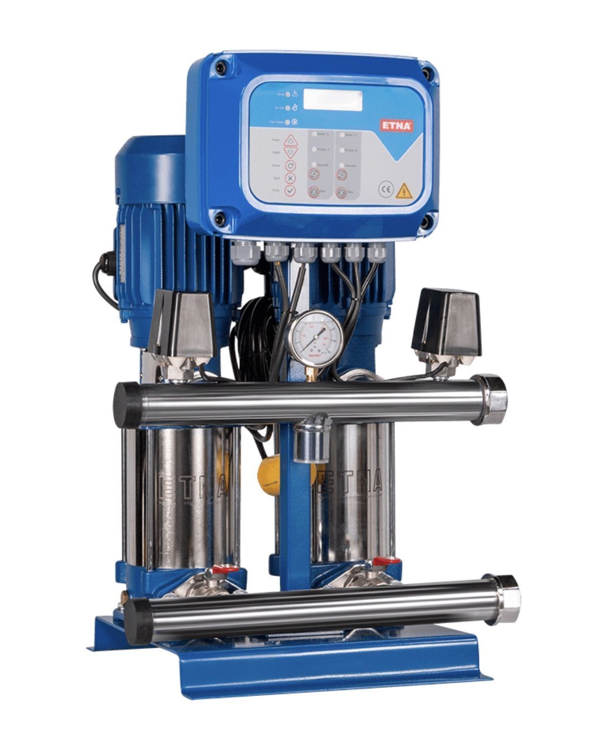 Etna 2KO  15/7-40  İki Pompalı Hidrofor 2x5,5HP - 15Kat/100 Daire