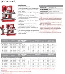 Etna 2KO 10/7-30  Yangın Hidroforu 2x4HP