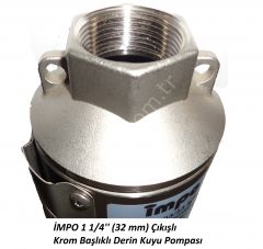 İmpo SK 403/30  4'' Tek Dalgıç Pompa (205 mss/ 3 HP) - Krom Kafa