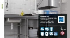 SFA Sanispeed - 4 Ünite Atık Su Tahliye Cihazı - 12 Lt