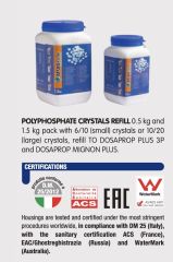 ATLAS Silifoz - Kireç Önleyici Polifosfat 1,5 Kg - 06200085 - İtalyan